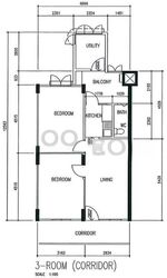 Blk 23 Balam Gardens (Geylang), HDB 3 Rooms #576225061